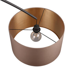 Stojacia lampa TRIO Mansur čierna/zlatá

 obrázok produktu 3 z 3