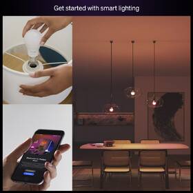 Inteligentná žiarovka Philips Essential Bluetooth, 8 W, A60, E27, White and Color Ambiance (3 ks) 

 obrázok produktu 4 z 8