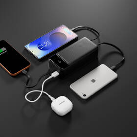 Powerbank Spello by Epico ForcePack 30000mAh, s integrovanými káblami SP31 čierna

 obrázok produktu 4 z 4