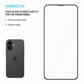 Tvrdené sklo FIXED Full-Cover s anti-dust aplikátorom na Apple iPhone 16 (2 ks) 

 obrázok produktu 1 z 8
