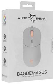 Myš White Shark BAGDEMAGUS biela

 obrázok produktu 6 z 6