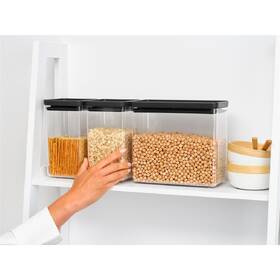 Sada potravinových dóz Brabantia Tasty+ 3 ks, dark grey sivá

 obrázok produktu 5 z 5