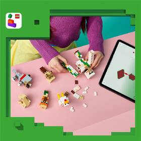 Stavebnica LEGO® Minecraft®  21592 Kuřecí žokej a útok v poušti 

 obrázok produktu 9 z 9