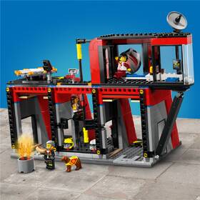 Stavebnica LEGO® City 60414 Hasičská stanice s hasičským vozem 

 obrázok produktu 6 z 9