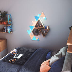 LED svetlo Nanoleaf Shapes Triangles Expansion Pack 3ks 

 obrázok produktu 4 z 6