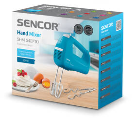 Ručný šľahač Sencor SHM 5407TQ 

 obrázok produktu 7 z 8