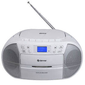 Rádiomagnetofón s DAB+/CD Denver TDC-280 biely

 obrázok produktu 3 z 9