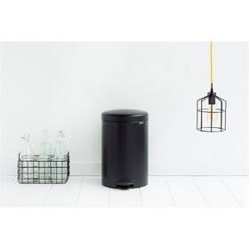 Odpadkový kôš Brabantia NewIcon 20 l, matt black čierny

 obrázok produktu 4 z 5