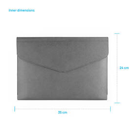Puzdro na notebook FIXED Siena do 15,3" sivé

 obrázok produktu 6 z 11