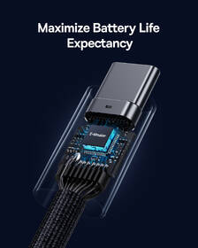 Kábel Baseus Flash USB-C/USB-C 1m 240W čierny

 obrázok produktu 12 z 14