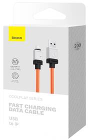 Kábel Baseus USB-L 2,4A 2M ORN 

 obrázok produktu 7 z 7