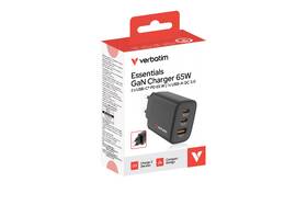 Nabíjačka do siete Verbatim Essentials 65W, 2×USB-C PD, 1×USB-A QC čierna

 obrázok produktu 5 z 5
