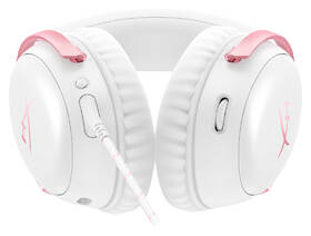 Headset HyperX Cloud III biely/ružový

 obrázok produktu 2 z 6