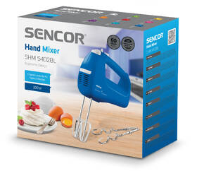 Ručný šľahač Sencor SHM 5402BL 

 obrázok produktu 7 z 8