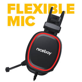 Headset Niceboy ORYX X330 Cubix čierny

 obrázok produktu 3 z 6