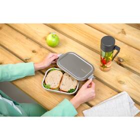 Jedálenský box Brabantia Make & Take M, matt steel strieborný

 obrázok produktu 10 z 13