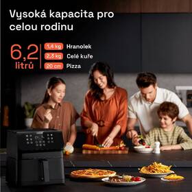 Fritéza teplovzdušná COSORI P651 Premium II 6,2 l čierna

 obrázok produktu 6 z 15