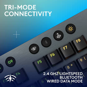 Klávesnica Logitech G915 X Lightspeed Wireless, US layout čierna

 obrázok produktu 4 z 9