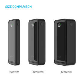 Powerbank FIXED Zen2 10 s LCD displejom, PD 20W, 10000 mAh čierny

 obrázok produktu 5 z 9