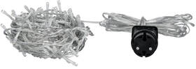 Vianočné osvetlenie TESLA lighting dekoratívna reťaz, AMBER, 100 LED, 10m + 5m kábel, 8 funkcií, IP44, transparentný 

 obrázok produktu 1 z 4
