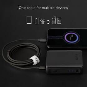 Kábel SBS USB-C/USB-C, PD, 60 W, 1,5 m čierny

 obrázok produktu 8 z 9