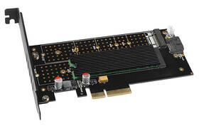 Radič Axagon PCEM2-DC - M.2 NVMe M-key + SATA B-key slot 

 obrázok produktu 2 z 12