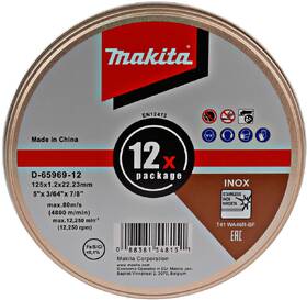 Rezací kotúč Makita D-65969-12 

 obrázok produktu 1 z 3