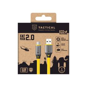 Kábel Tactical Fat Man 2.0 USB-A/USB-C 1m žltý

 obrázok produktu 3 z 3