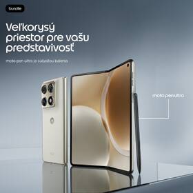 Mobilný telefón Motorola Razr Fold 5G 16 GB / 512 GB biely

 obrázok produktu 3 z 26