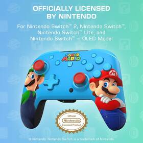 Gamepad Turtle Beach Rematch Wireless Mario a Luigi, NS2 modrý

 obrázok produktu 13 z 14