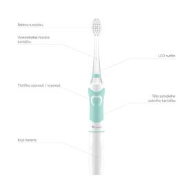 Zubná kefka TrueLife SonicBrush Kid G biela

 obrázok produktu 2 z 8