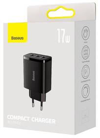 Nabíjačka do siete Baseus 3x USB-A 17 W čierna

 obrázok produktu 8 z 8