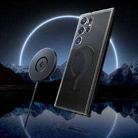 Kryt na mobil Spigen Ultra Hybrid OneTap MagSafe Ring na Samsung Galaxy S23 Ultra priehľadný

 obrázok produktu 10 z 15