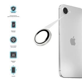 Ochranné sklo šošovky fotoaparátu FIXED Camera Glass na Apple iPhone 16e strieborné

 obrázok produktu 2 z 2