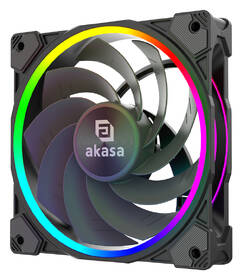 Ventilátor AKASA SOHO AR12 Reverse Blade, 120 mm, ARGB, PWM čierny

 obrázok produktu 1 z 7