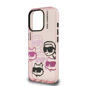 Kryt na mobil Karl Lagerfeld IML Multi K&CH Heads na Apple iPhone 16 Pro ružový

 obrázok produktu 4 z 6