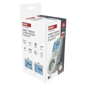 Termostat EMOS GoSmart 2v1 s Wi-Fi biely

 obrázok produktu 12 z 13