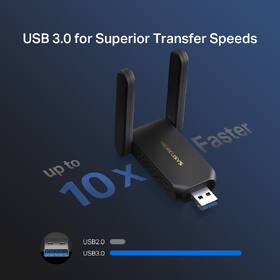 Wi-Fi adaptér Mercusys MA86XH čierne

 obrázok produktu 8 z 9