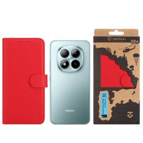 Puzdro na mobil flipové Tactical Field Notes na Xiaomi Redmi Note 15 Pro 4G/5G červené

 obrázok produktu 2 z 2