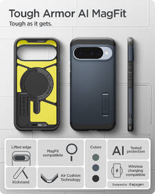 Kryt na mobil Spigen Tough Armor MagSafe na Google Pixel 10 Pro/Pixel 10 modrý

 obrázok produktu 11 z 16