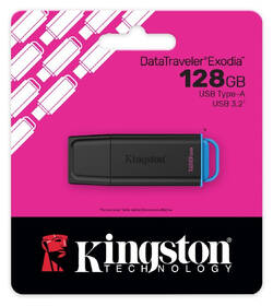 USB flashdisk Kingston DataTraveler Exodia Gen2 128GB čierny

 obrázok produktu 4 z 5