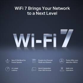 Router Mercusys MR47BE, Wi-Fi 7 čierny

 obrázok produktu 4 z 9