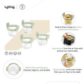 Sklenená nádoba Lékué mini - Transparent (4 ks) 

 obrázok produktu 14 z 18