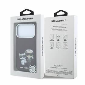Kryt na mobil Karl Lagerfeld PU Semi Wrap Smooth Sketch Bodies Magsafe na Apple iPhone 18 Pro Max vínový

 obrázok produktu 6 z 6