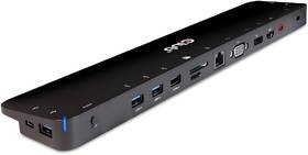 Dokovacia stanica Club3D USB-C 3.2 s napájacím adaptérom Triple Display Dynamic PD, 100 W čierna

 obrázok produktu 4 z 5