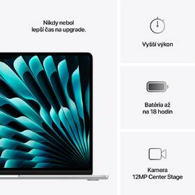 Notebook Apple 15" M4 10× GPU, 16GB, 256GB - strieborný SK 

 obrázok produktu 9 z 10