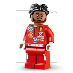 Stavebnica LEGO® Editions 43022 Helma Lewis Hamilton ze Scuderia Ferrari HP 

 obrázok produktu 5 z 9