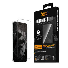 Tvrdené sklo PanzerGlass Ceramic II na Apple iPhone 18 Pro Max/17 Pro Max s bezprašným instalačním boxem čierne

 obrázok produktu 3 z 6