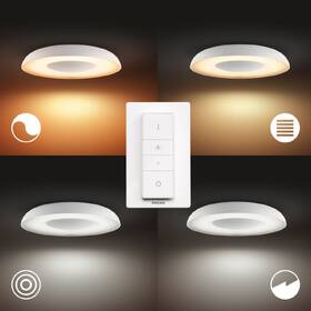 LED stropné svietidlo Philips Still White Ambiance, kruhové 39cm biele

 obrázok produktu 3 z 6