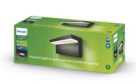 Nástenné svietidlo Philips Bustan, LED, teplá bla - antracitové 

 obrázok produktu 3 z 3